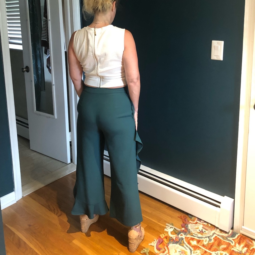 Free Press Ruffle Panel Pants - Picture 4 of 7
